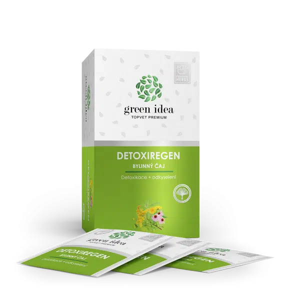 GREEN IDEA Detoxiregen Bylinný čaj 20 x 1.5 g