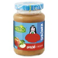 HELLO Přesnídávka s broskvemi 190 g x 10 kusů