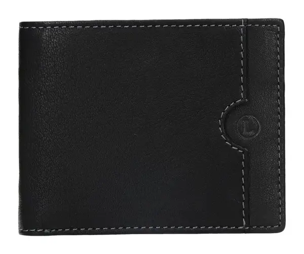 Pánská kožená peněženka Lagen BLC/4124 Black