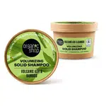 ORGANIC SHOP Tuhý šampon pro objem vlasů Sopečný popel a bambus 60 g