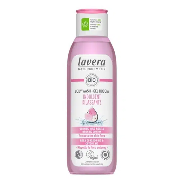 LAVERA Pečující sprchový gel s divokou růží 250 ml