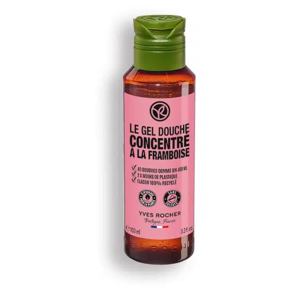 YVES ROCHER  Malina & máta koncentrovaný sprchový gel 100 ml