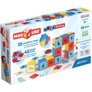 Geomag Magicube Words 55 dílků