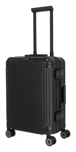 Hliníkový kufr Travelite Next 2.0 S Black Matt