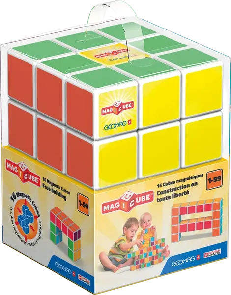 Geomag Magnetická stavebnice Magicube Art 16 dílků
