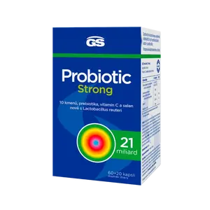 GS Probiotic Strong, 60+20 kapslí
