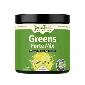 GREENFOOD NUTRITION Greens forte mix juicy lemon 240 g