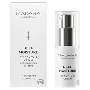 MÁDARA Deep Moisture Hloubkově hydratační oční krém 15 ml