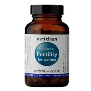 VIRIDIAN Nutrition Fertility for Women 60 kapslí