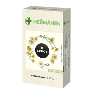 LEROS Naše bylinka Heřmánek bylinný čaj 20 sáčků