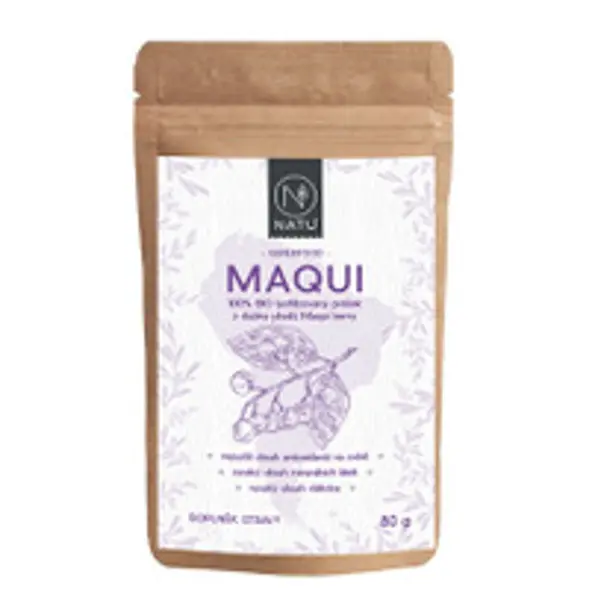 NATU Maqui prášek BIO 80 g