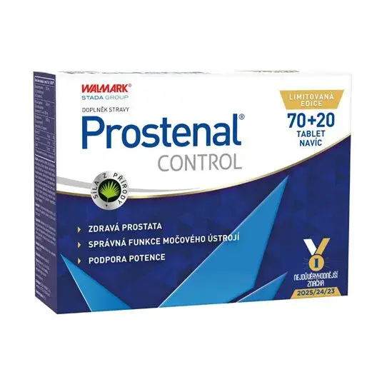 Prostenal Control limitovaná edice, 70 + 20 tablet NAVÍC 70 + 20 tablet NAVÍC