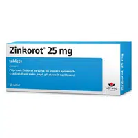 ZINKOROT 25 mg 50 tablet