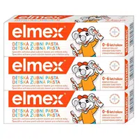ELMEX Kids Dětská zubní pasta pro děti od prvního zoubku do 6ti let 3 x 50ml