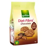 GULLÓN Fibra sušenky s kousky tmavé čokolády 75 g