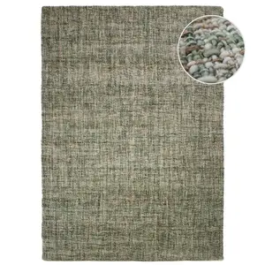 Flair Rugs VLNĚNÝ KOBEREC, 120/170 cm zelená