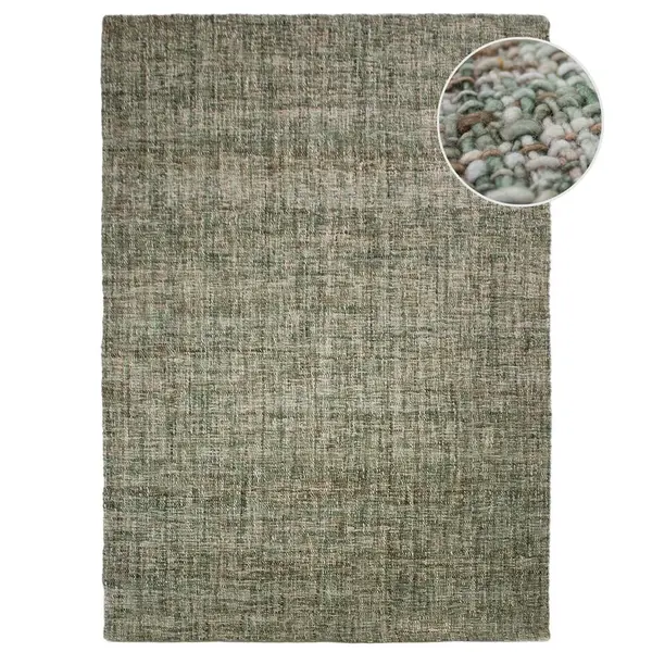 Flair Rugs VLNĚNÝ KOBEREC, 120/170 cm zelená