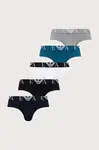 Emporio Armani Underwear  slipy pánské bavlněné s elastanem 5-pack
