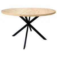 MID.YOU JÍDELNÍ STŮL, černá, barvy dubu, 120/120/75 cm