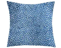 Dekoračný vankúš Maria 45x45 cm, modrý%