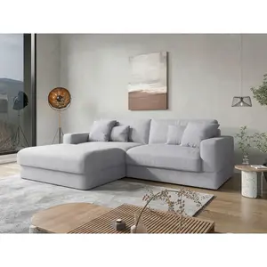 Sit & More ROHOVÁ SEDAČKA, textil, barvy stříbra