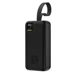 Dudao K8-3 powerbanka 30000mAh, 30W, černá