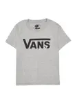 VANS Tričko 'CLASSIC'  sivá melírovaná / čierna