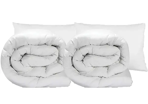 Set Komfort Peach - 2x vankúš + 2x prikrývka