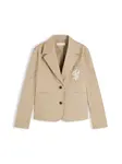 TOMMY HILFIGER Blejzer  béžová / biela
