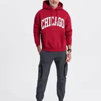 Ombre Men's JOGGER pants with stand-off and zippered cargo pockets - graphite