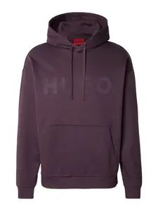 HUGO Mikina 'Ditchle'  baklažánová