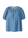 GAP Blúzka 'POPOVER'  modrá denim
