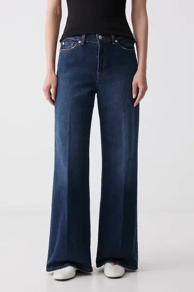 7 FOR ALL MANKIND wide leg džíny dámské