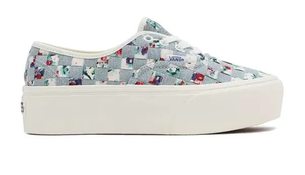 Tenisky - Vans Woven Authentic Stackform Modrá