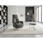 Sit & More RELAXAČNÍ KŘESLO, kůže, antracitová