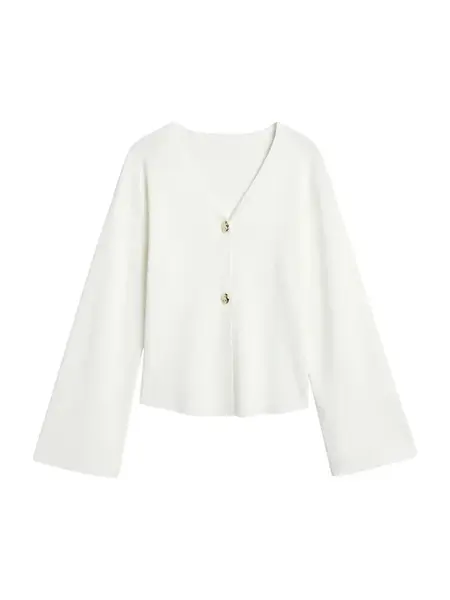 VERO MODA Kardigán 'VMSUSANNE'  biela