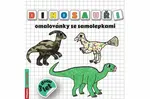 Dinosauři omalovánky se samolepkami - Radka Kneblová