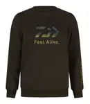 Daiwa mikina d-vec hoodie crew neck zander - l