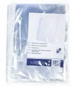Průhledný obal A4 "U" euro lesk 45 mic.