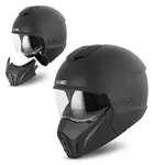 Modulární přilba W-TEC Satalone Black Matt L (59-60)