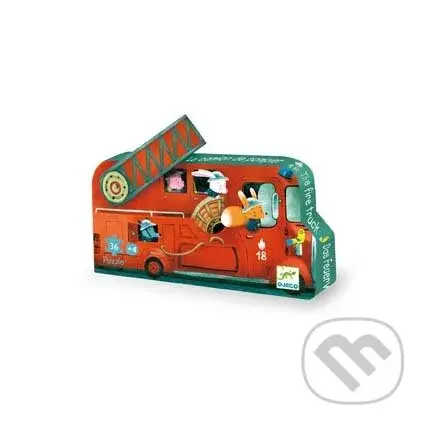 Puzzle - Požiarnické auto