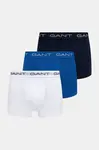 Gant  priliehavé boxerky pánske bavlnené s elastanom 3-pak