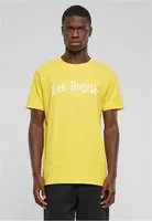 Pánské tričko Los Angeles - žluté