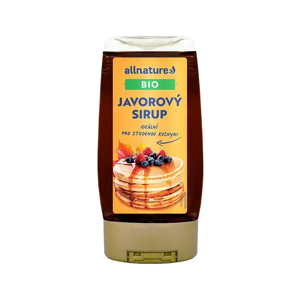 ALLNATURE Javorový sirup  250 ml BIO