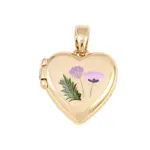 Printed Brass Locket Pendants