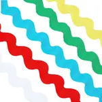 10 Yards 5 Colors Polyester Ribbons