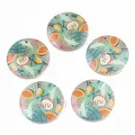 Fruit Seris Printed Wood Pendants