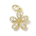 Brass with Rhinestone Charms