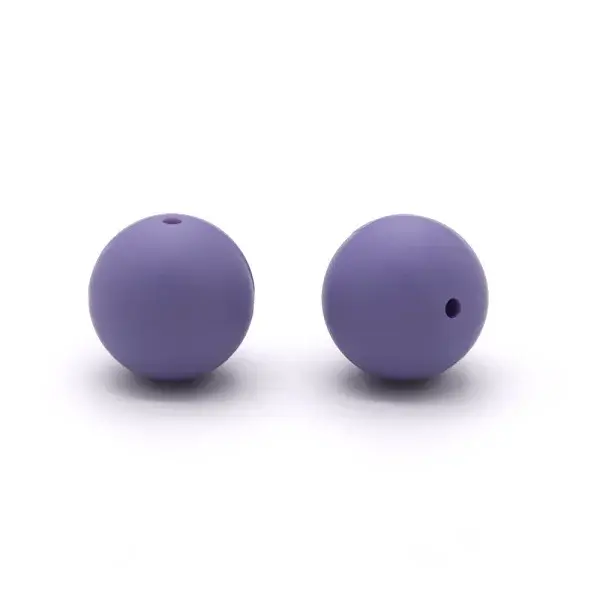 Round Food Grade Eco-Friendly Silicone Beads