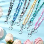 Handmade Polymer Clay ID Card Neck Strap Card Holder